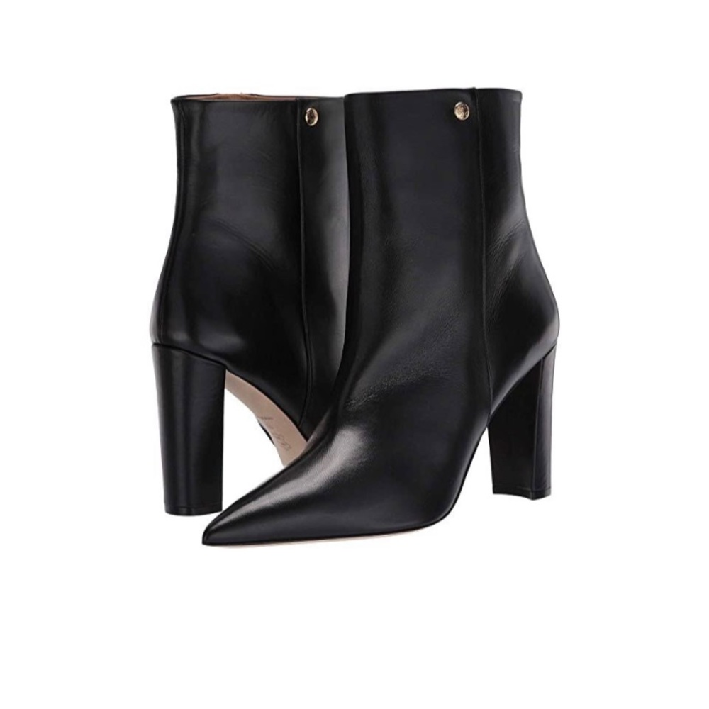 Tory Burch Black Heels Penelope Boots 9